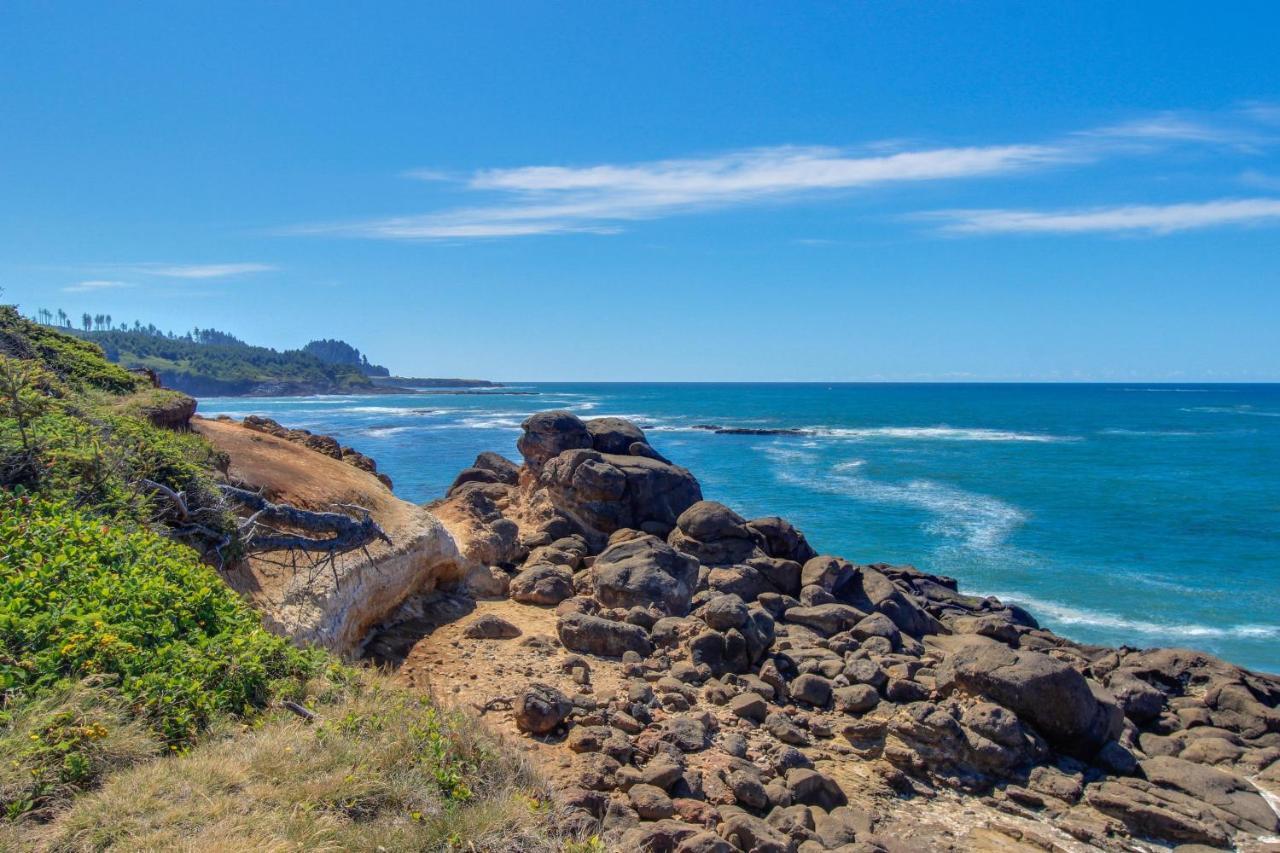 Sommers' Cabin Gleneden Beach Bagian luar foto